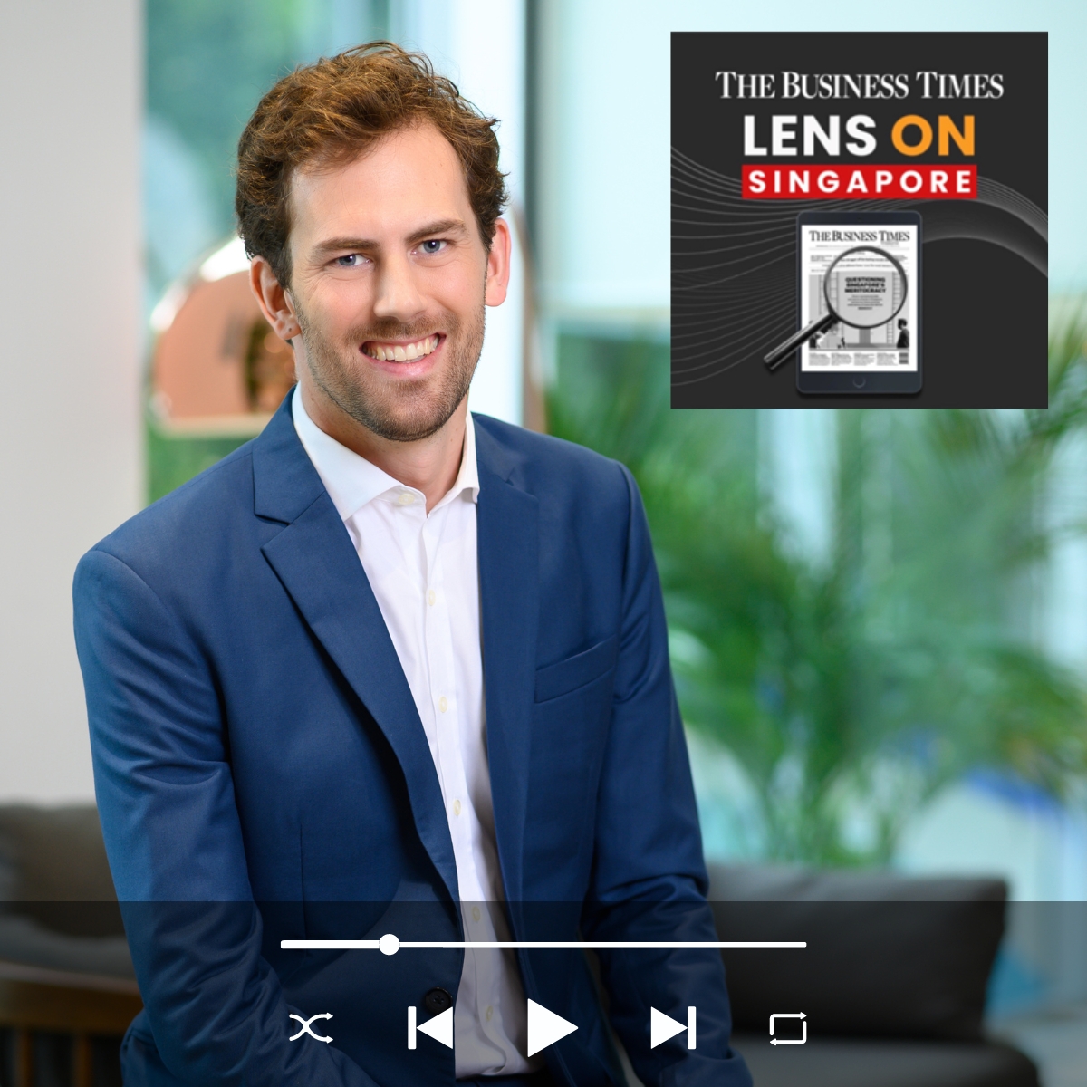 Sebastien Walker interviewed by BT Lense on Singapore podcast