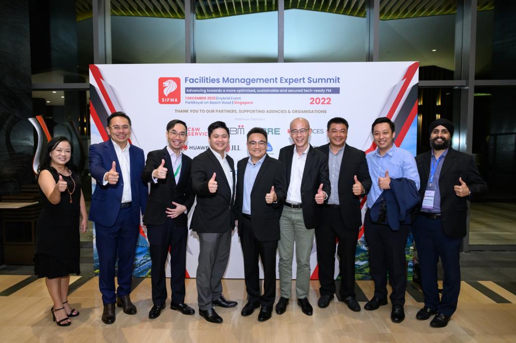 ENGIE Services Singapore team at the Facilities Management Expert Summit 2022