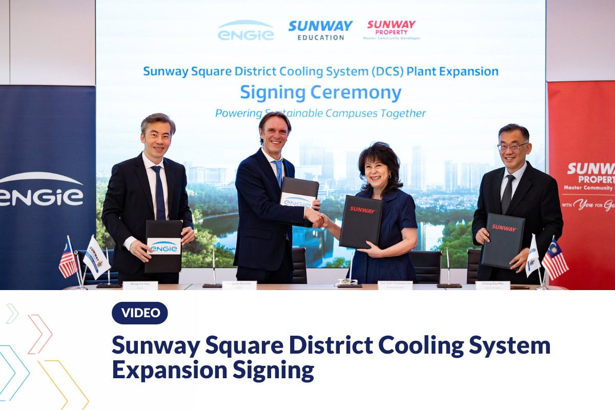 Sunway Square District Cooling System Expansion Signing